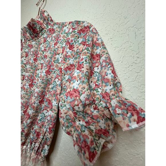 Indie & Co. Dress X-Small Amelia Floral Cottage Core Ruffle Like New Feminine - Picture 11 of 16